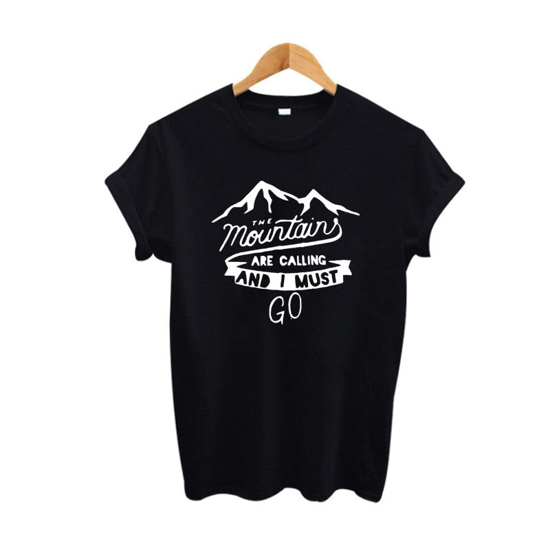 Mountains Call T shirt