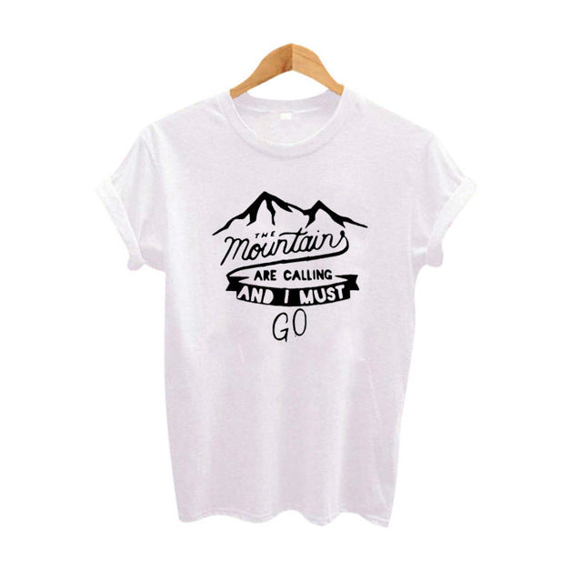 Mountains Call T shirt